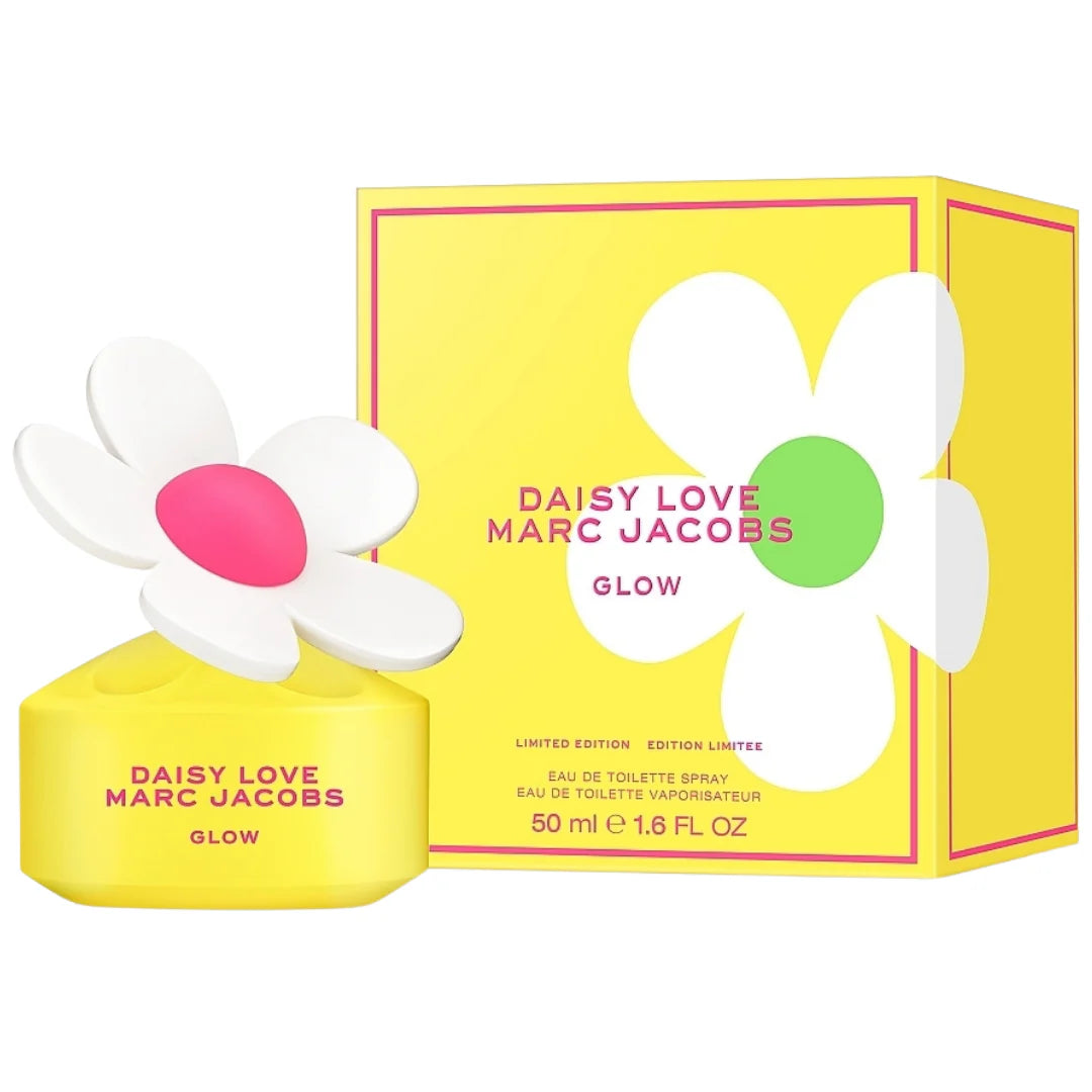 Daisy Love Glow — Marc Jacobs | Eau de Toilette 1.6 oz / 50 ml (Edición Limitada)