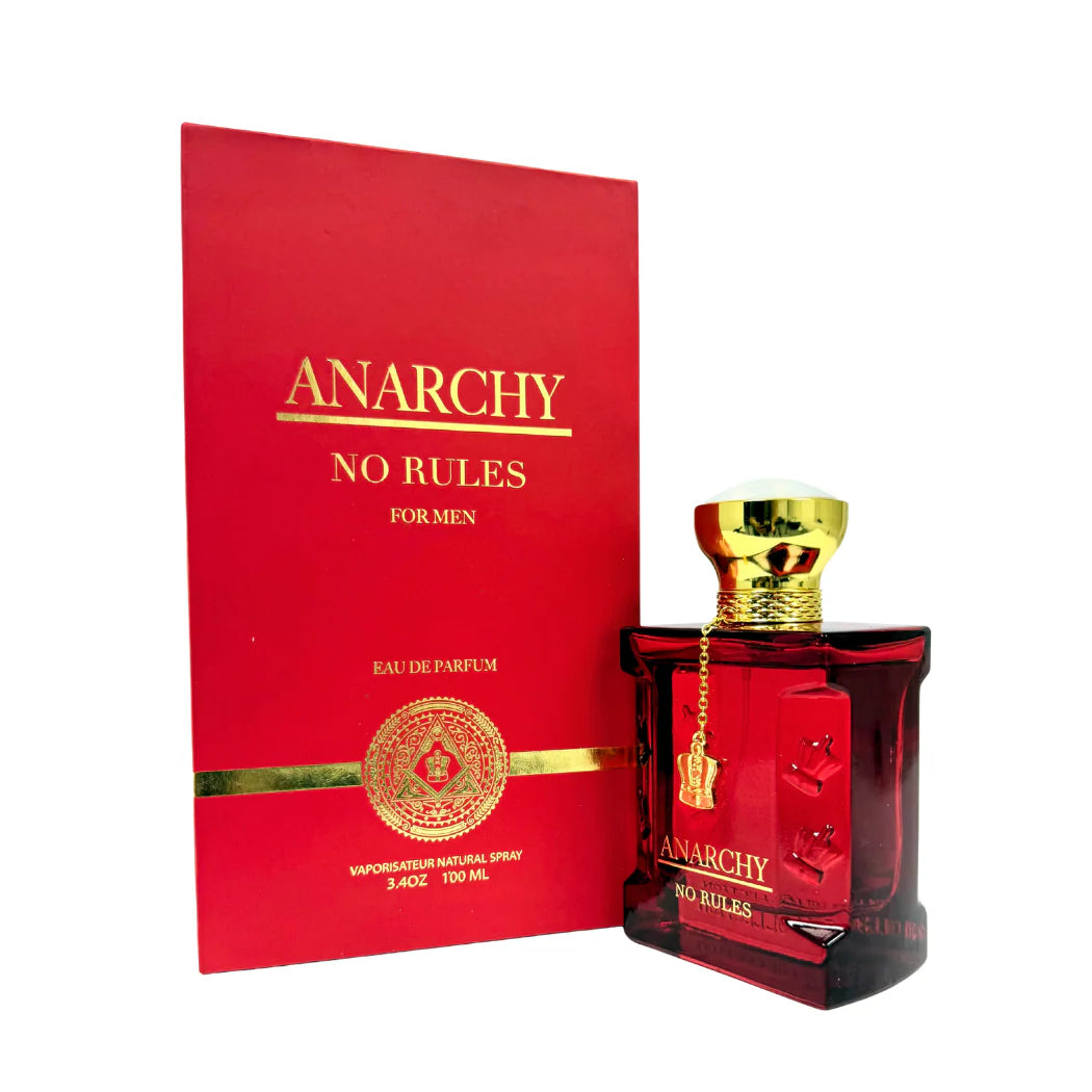 Anarchy No Rules For Men – Eau de Parfum 3.4 oz (100 ml)