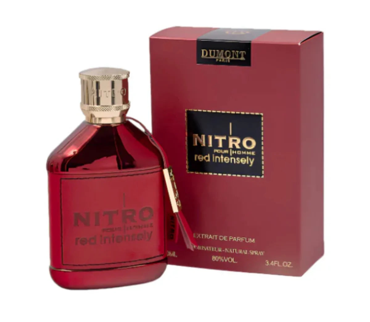 Dumont Nitro Red Intensely Extrait de Parfum (3.4 oz)