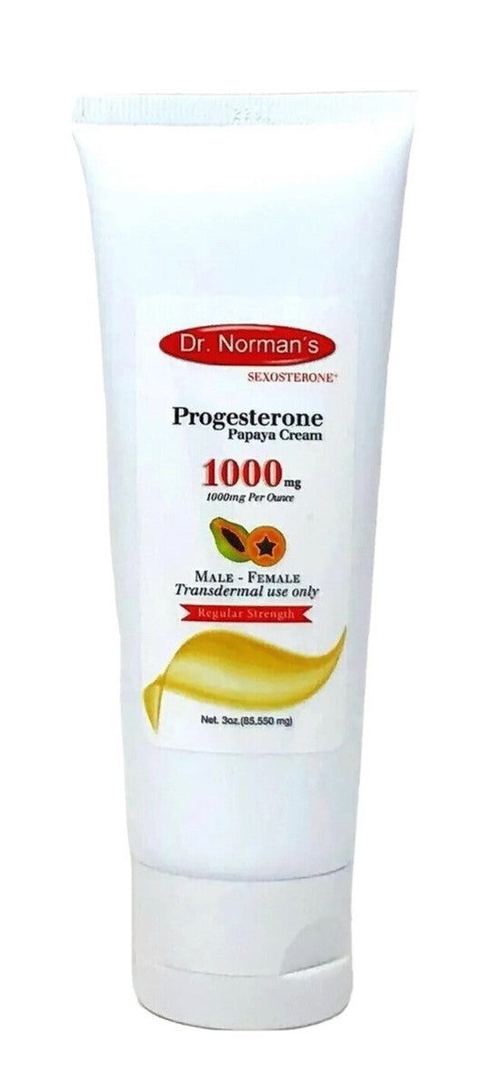 Dr. Norman's Progesterone Cream 1000 on a white background