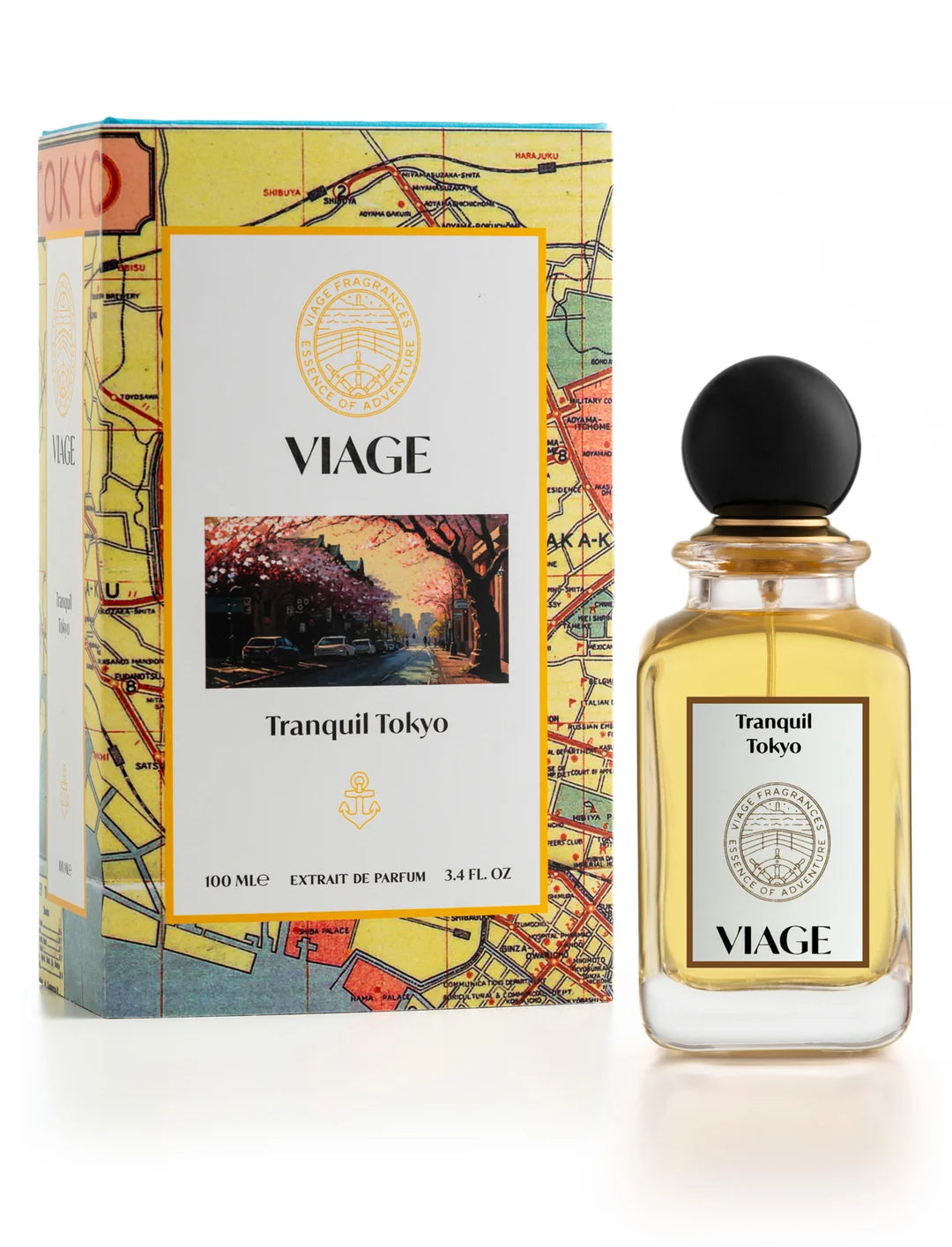 Viage Fragrances Tranquil Tokyo Extrait de Parfum – 3.4 oz (100 ml)