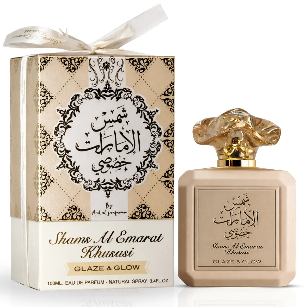 Shams Al Emarat Khususi Glaze & Glow — Ard Al Zaafaran | Eau de Parfum 3.4 oz
