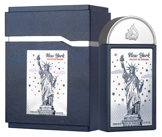 New York The City of Dreams Eau de Parfum 3.4oz – Lattafa Pride