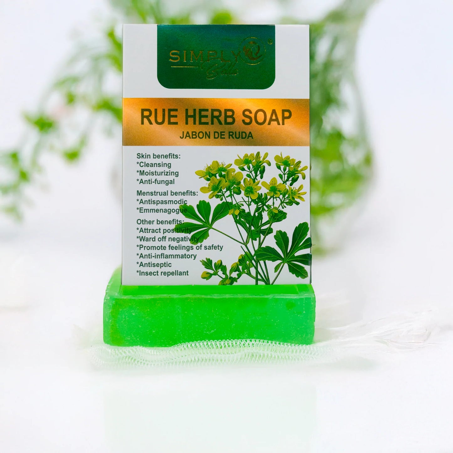 Rue Herb Soap (Jabón de Ruda)