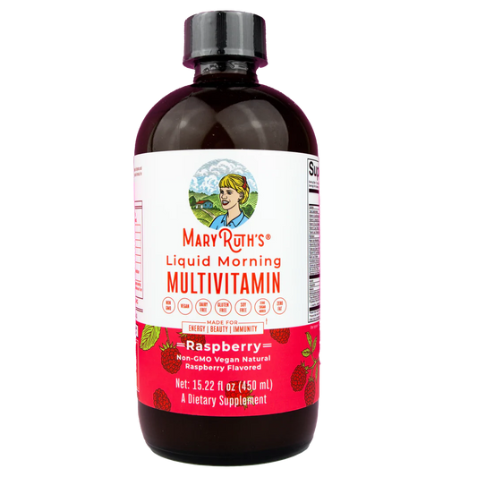 MaryRuth’s Liquid Morning Multivitamin 22oz – Raspberry