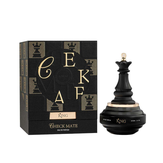 Armaf Checkmate King Eau de Parfum para Hombre – 3.4 oz (100 ml)