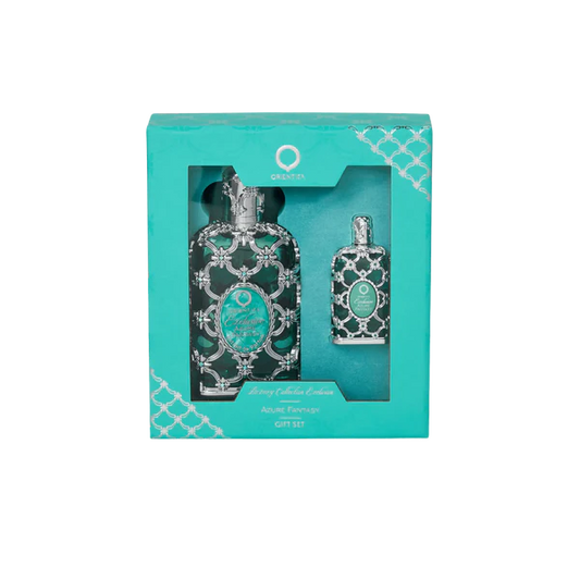 Orientica Exclusive Azure Fantasy Gift Set – Extrait de Parfum (30 ml + 7.5 ml)