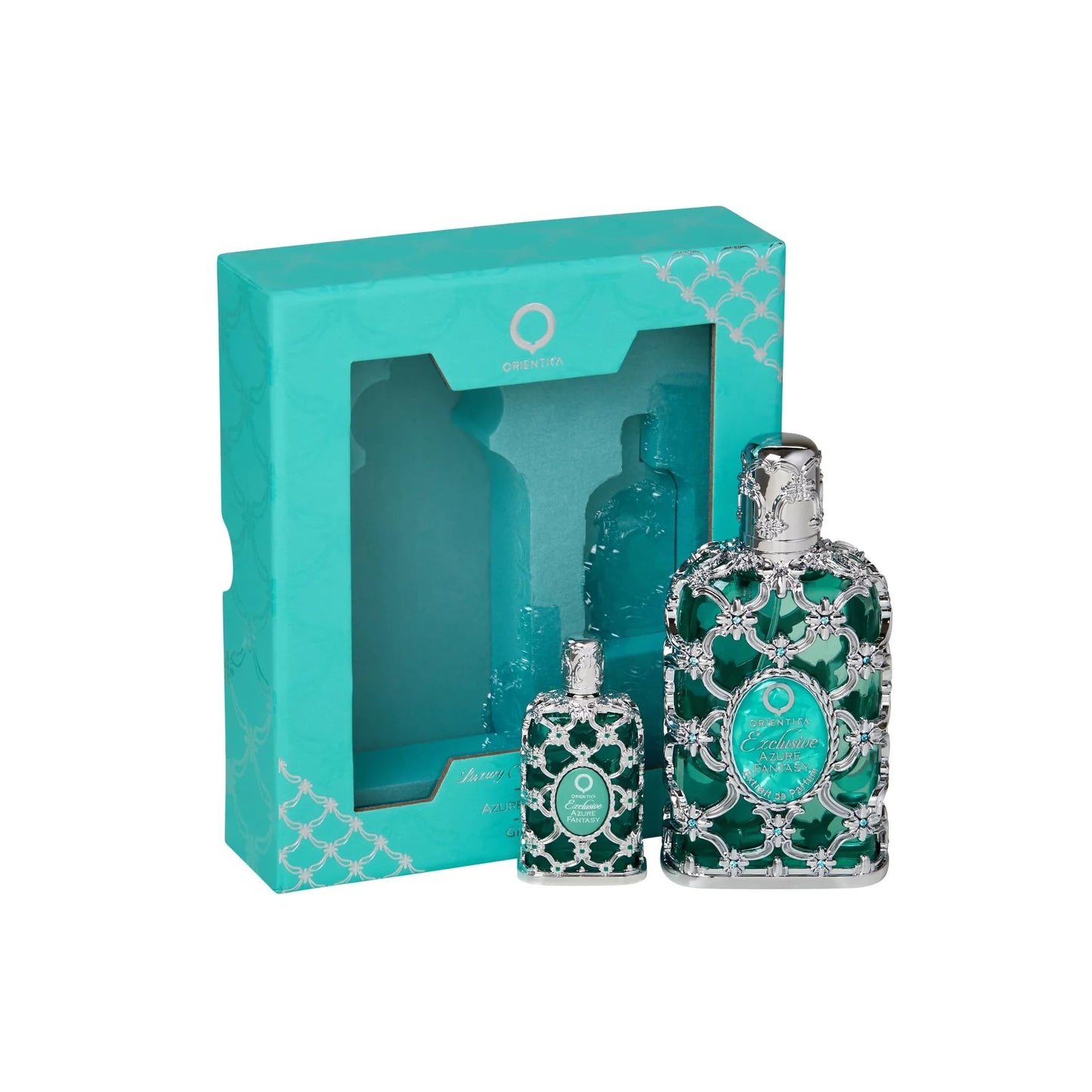 Orientica Exclusive Azure Fantasy Gift Set – Extrait de Parfum (30 ml + 7.5 ml)