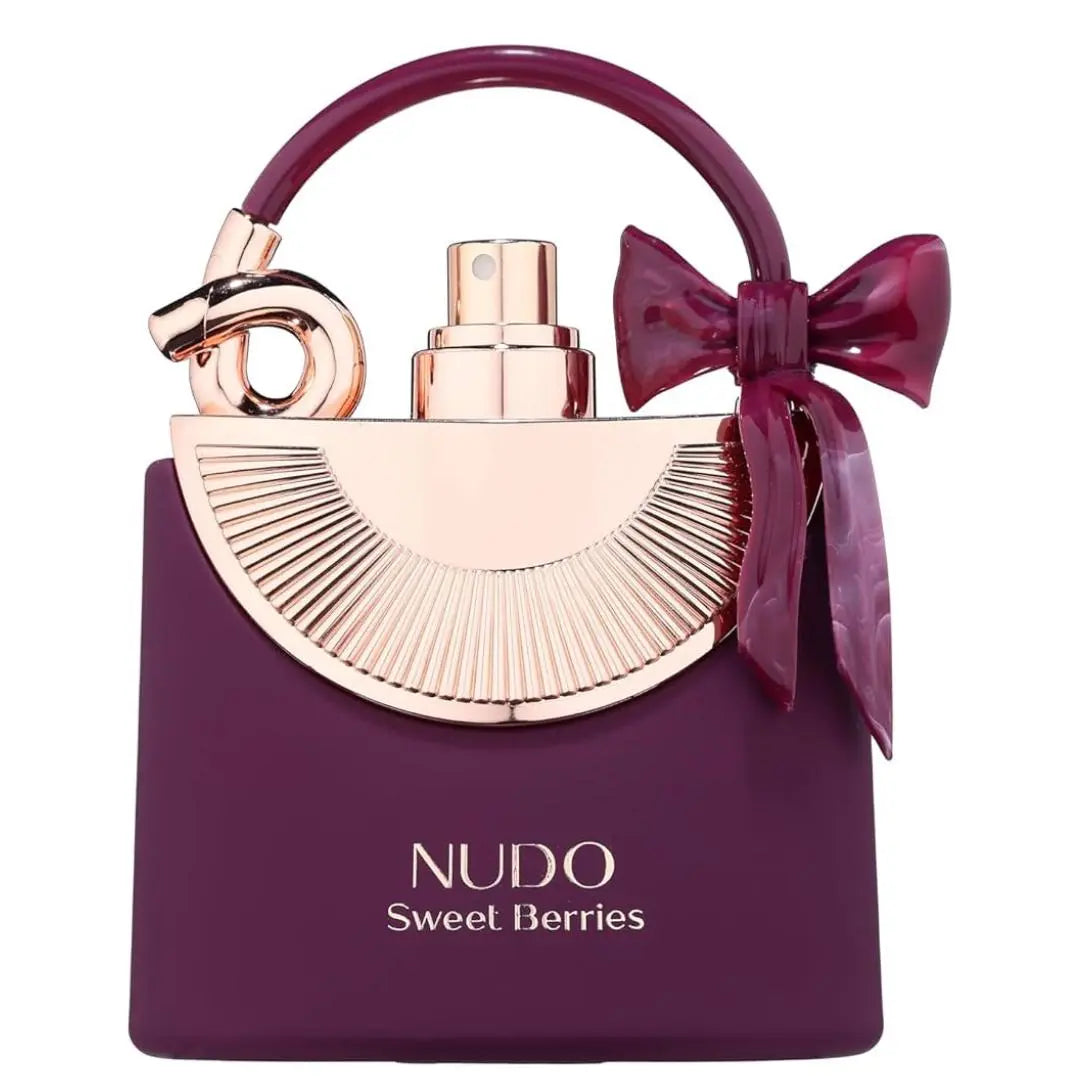 Fragrance World Nudo Sweet Berries Eau de Parfum – 3.4 oz (100 ml)