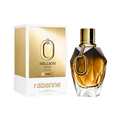 Rabanne — Million Gold For Her Parfum (90 ml Refillable)