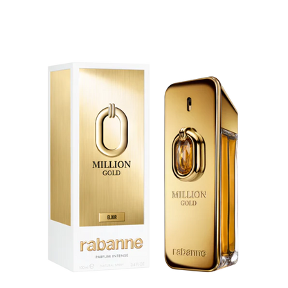Rabanne Million Gold Elixir – 3.4 oz Parfum Intense