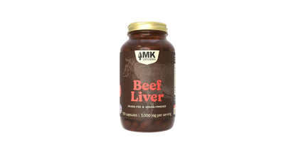 MK Supplements Grass-Fed Beef Liver