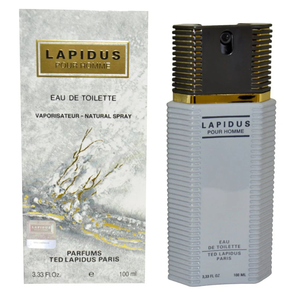 Ted Lapidus Lapidus Pour Homme Eau de Toilette – 3.3 oz (100 ml)