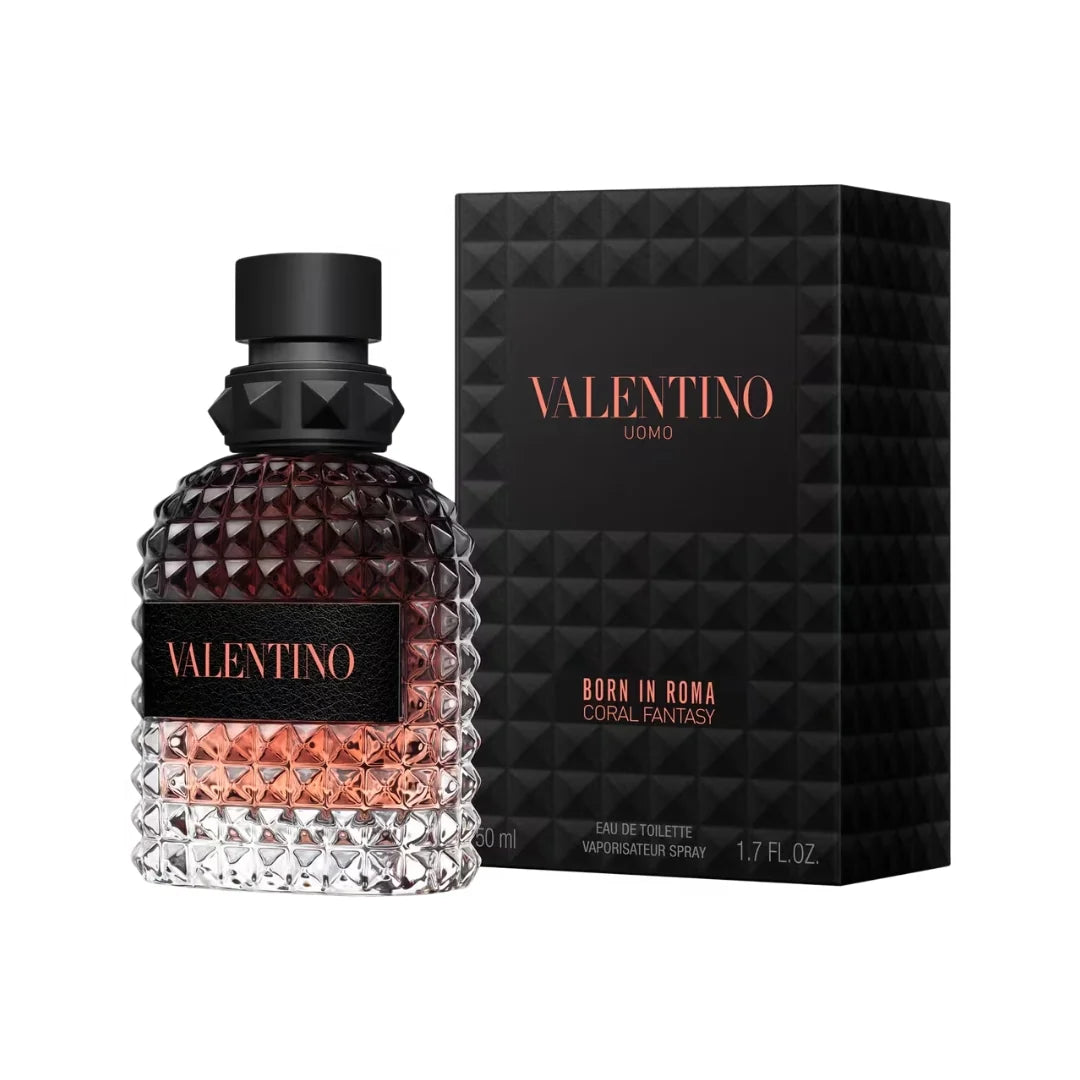alentino Uomo Born in Roma Coral Fantasy Eau de Toilette – 1.7 oz (50 ml)