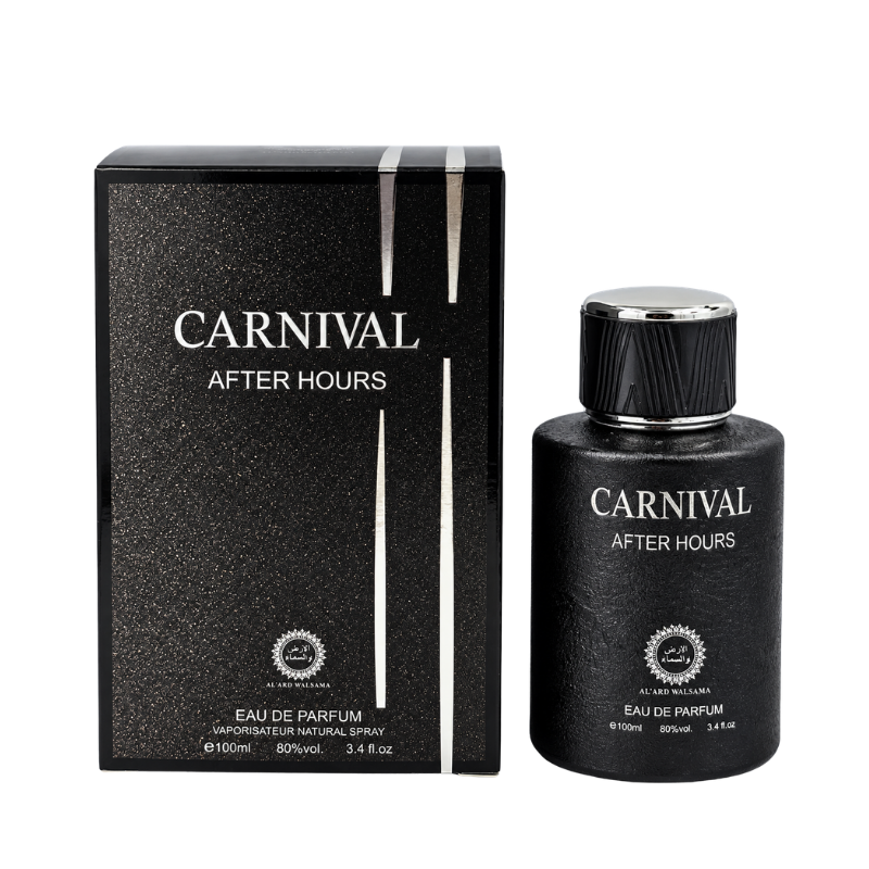 Carnival After Hours by Al Ard Walsama for Him Eau de Parfum 3.4 oz