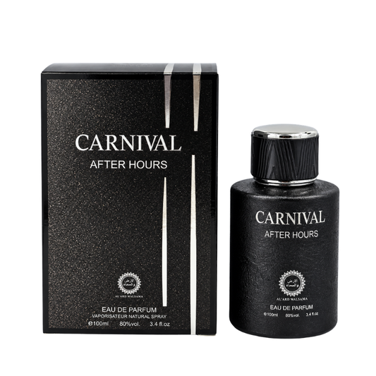 Carnival After Hours by Al Ard Walsama for Him Eau de Parfum 3.4 oz