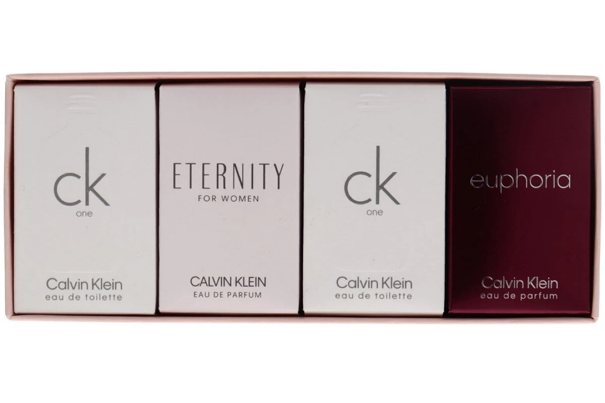 Calvin Klein Women's Miniatures Gift Set x4