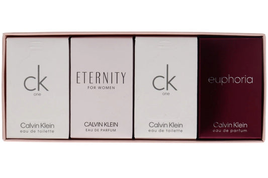 Calvin Klein Women's Miniatures Gift Set x4