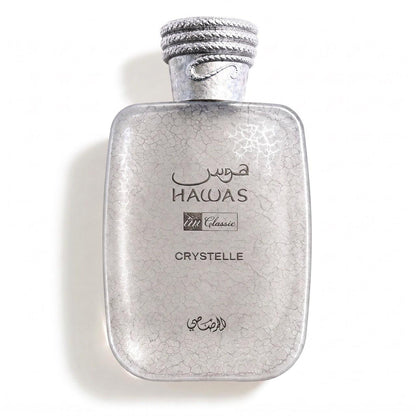 Hawas Crystelle by Rasasi Eau de Parfum 3.38 oz