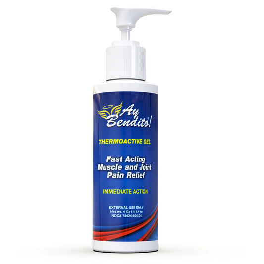 Ay Bendito Pain Relief Gel - 4 OZ Pump