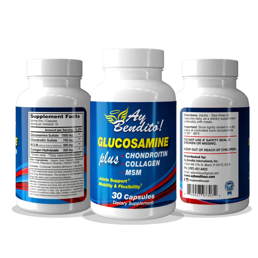 Glucosamine – Chondroitin – MSM – Collagen