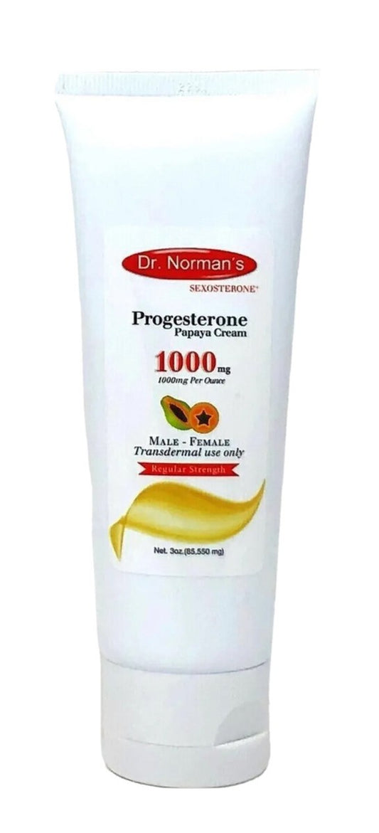 Dr. Norman's Progesterone Cream 1000 on a white background