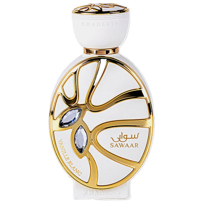 Khadlaj Sawaar Vanille Blanc Extrait de Parfum 3.4 OZ - frasco